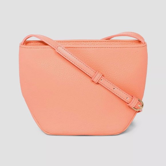 - A NEW DAY CROSSBODY BAG SHOULDER BAG CORAL NEW WITH TAGS! - Picture 3 of 11